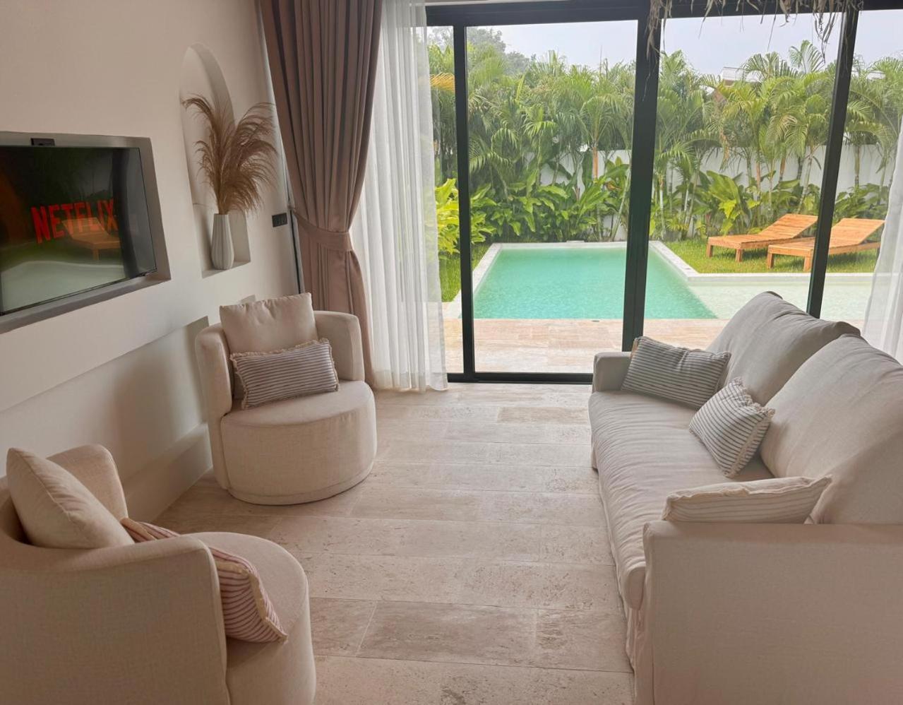 Golden Palm Pool Villa Near Fishermans Village Bophut Luaran gambar